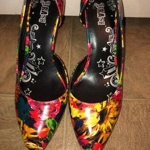 Floral heels